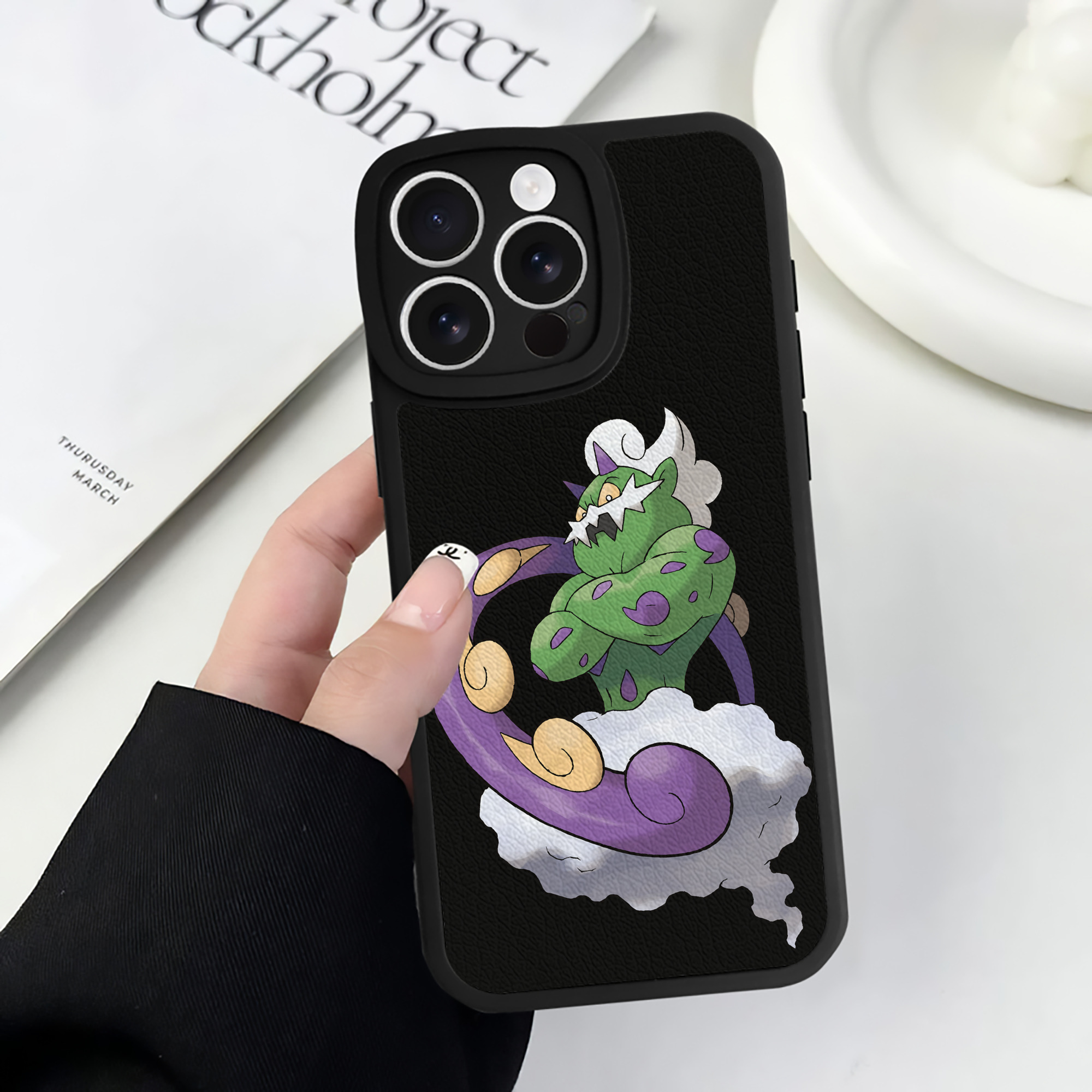 （画像用） ポケットモンスター Pokémon 【iPhone 16シリーズ対応】シリコンスマホケース（レザー調） 材質：シリコン